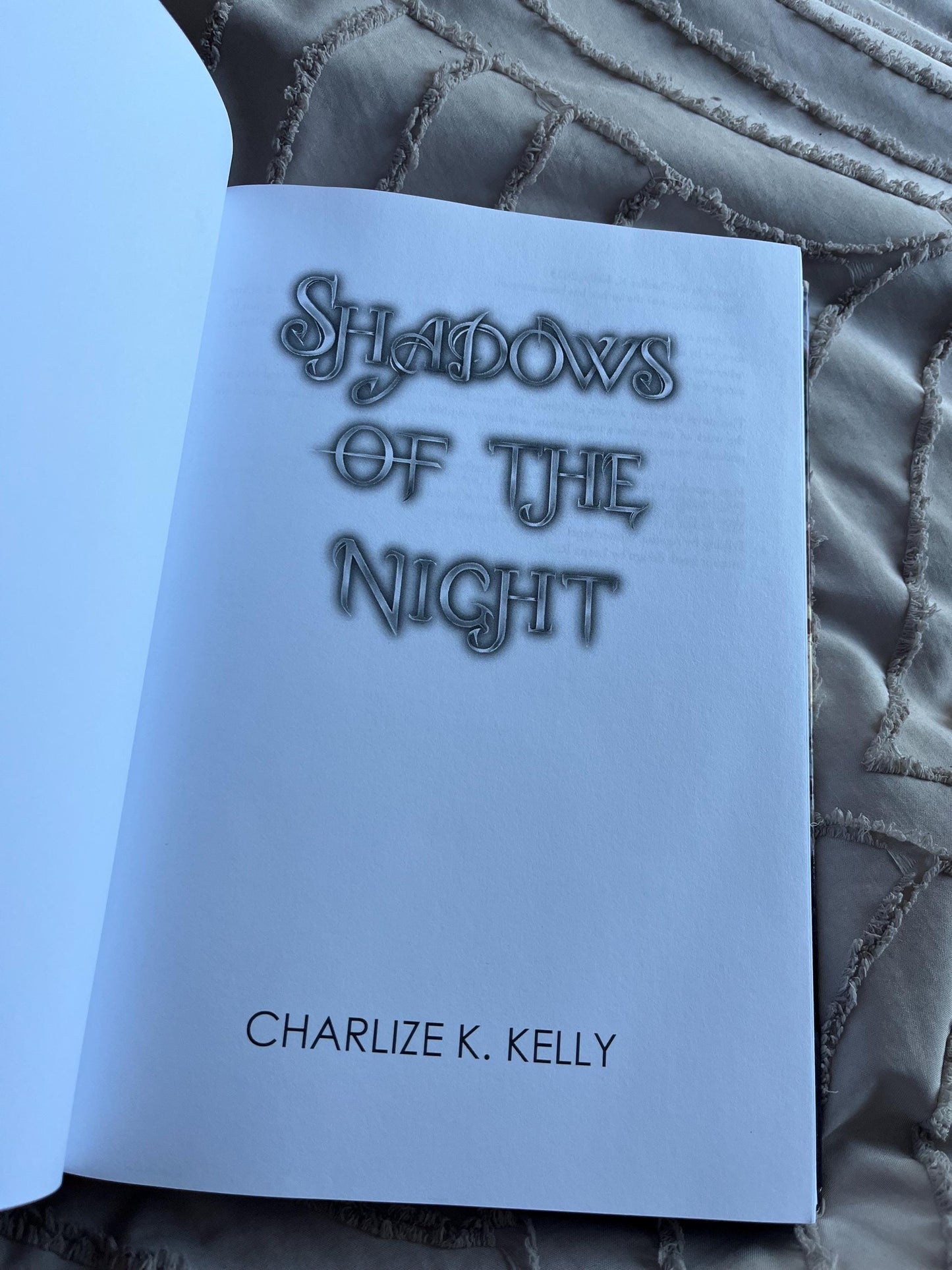 Shadows of the Night - Signed